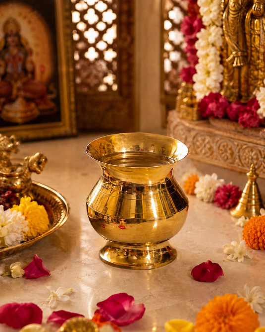 Brass VC Lota Pooja Lota