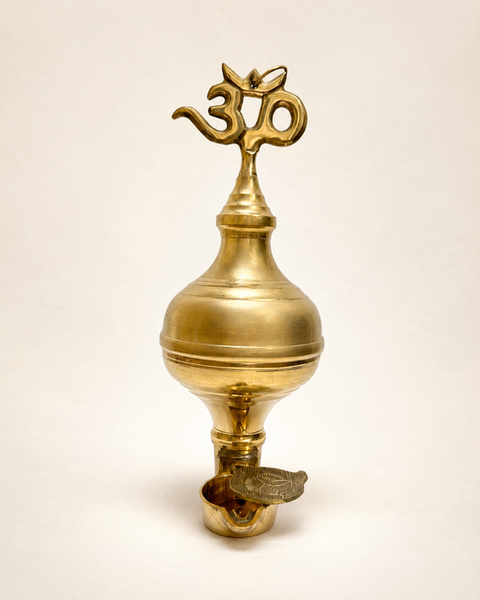 Brass Amar Deep Akhand Diya Oil Lamp
