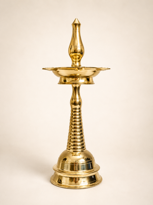 Brass Kerala Diya Oil Lamp