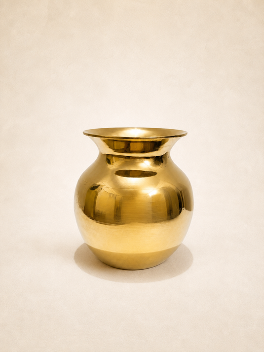 Brass Madras Lota Special Pooja Lota