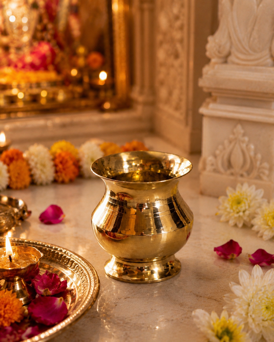Brass PC Kawdi Pooja Lota
