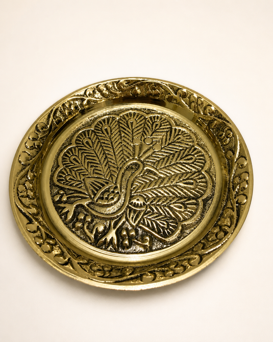 Brass Pin Tray Pooja Tray