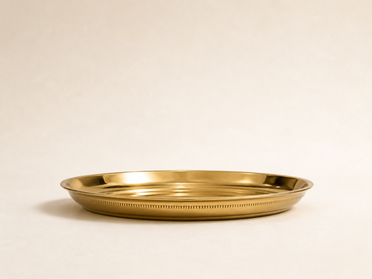 Brass Pooja Plate