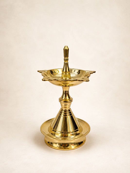 Brass Udupi Deep Special Diya Oil Lamp