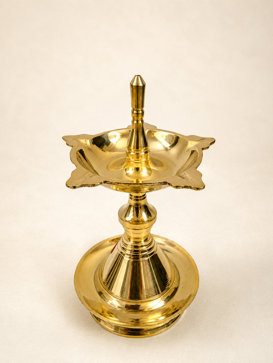 Brass Udupi Deep Special Diya Oil Lamp