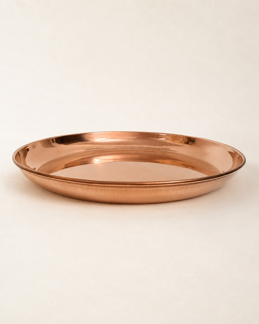 Copper Pooja Plate