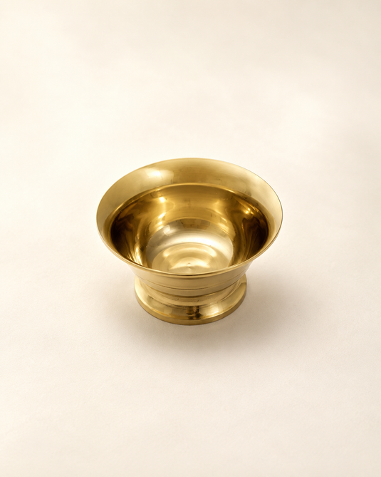 Brass Chandan Pyali Pooja Bowl