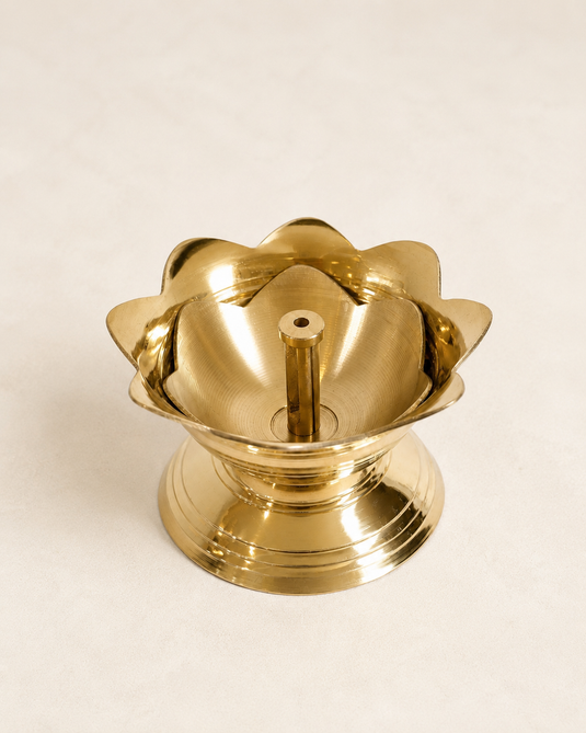 Brass Devdas Diya Oil Lamp