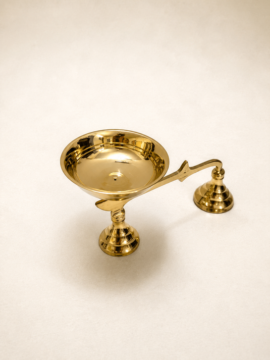 Brass Dhoopkal Dhoop Holder