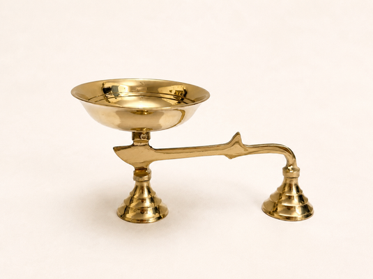 Brass Dhoopkal Dhoop Holder