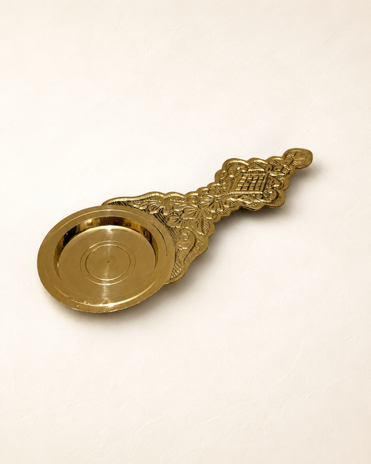 Brass Kapoor Aarti Camphor Lamp