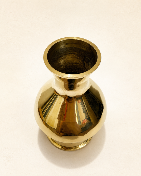 Brass KC Sada Pooja Kalash