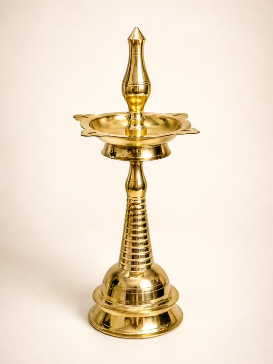Brass Kerala Diya Oil Lamp