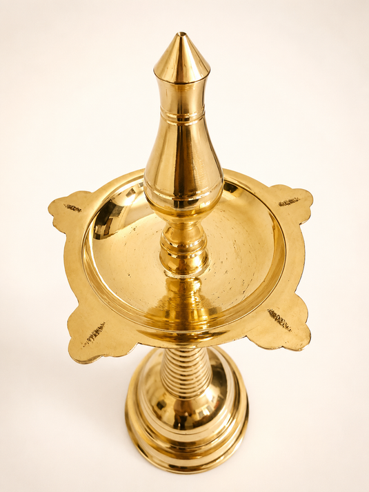 Brass Kerala Diya Oil Lamp