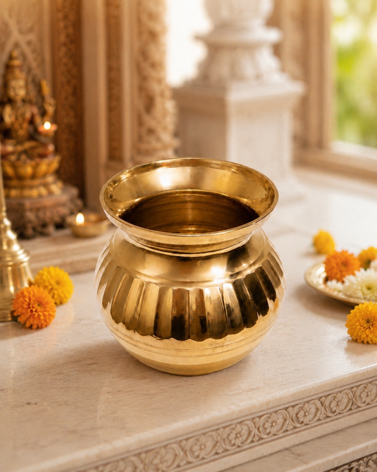Brass Lota Pahaldar Pooja Lota