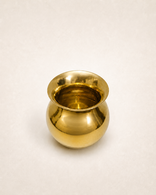 Brass Madras Lota Special Pooja Lota