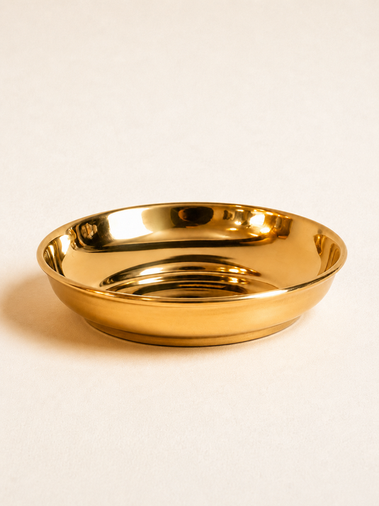 Brass Pooja Plate