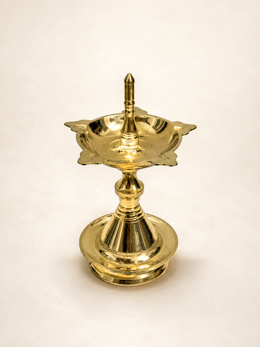 Brass Udupi Deep Special Diya Oil Lamp